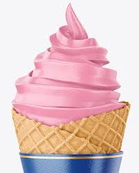 Download Ice Cream Cone With Waffle Mockup Front View In Packaging Mockups On Yellow Images Object Mockups PSD Mockup Templates