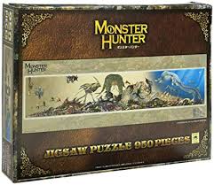 Amazon Com Monster Hunter 950p Jigsaw Puzzle Monster
