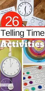 I love circle time lessons but the key to making circle time a success is to keep it short and engaging. 26 Telling Time Activities Games