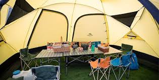 Lều cắm trại Naturehike 8, 10 người NH17C260D vàng, trắng - OutDoorGear