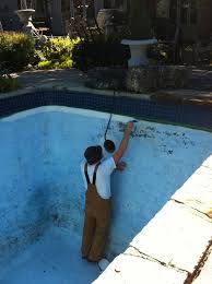 how to paint a concrete pool