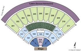 14 Paradigmatic Toyota Amphitheatre Wheatland Seating Chart