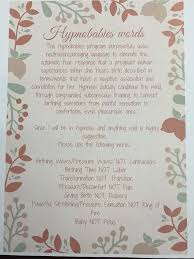 Hypnobabies Terms Cheat Sheet For Hanging Up On The Door To Your Birthing Room Hypnobabies Birth Affirmations Hypnobabies Birth
