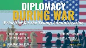 Diplomacy During War: Priorities for ...