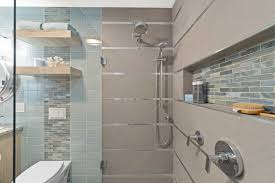 Bring that tranquility and aesthetic into your bathroom with a few design updates. Contemporary Beach Themed Guest Bathroom Rhode Kitchen Bath Design Build