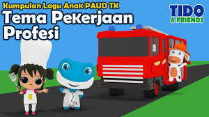 Terdapat berbagai macam kategori hewan mulai dari yang jinak sampai. Lagu Anak Tema Profesi Tema Pekerjaan Lagu Anak Tk Paud Terbaru Tidofriends Lol Youtube