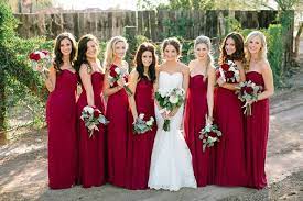 Deep Red Bridesmaid Dresses Red Bridesmaid Dresses Bridesmaid Wedding Bridesmaids