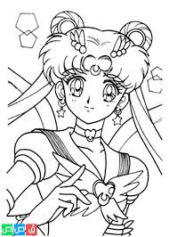 رسومات للتلوين للبنات أكثر من مائة صورة جاهزة للطباعة قصص اطفال sailor moon coloring pages sailor moon coloring books