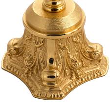 Maybe you would like to learn more about one of these? Candle Holder In Gold Plated Bronze Online Sales On Holyart Com