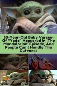 50 Year Old Baby Version Of Yoda Appeared In The Mandalorian Episode And People Can T Handle The Cuteness Yoda Yoda Meme Mandalorian