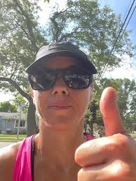 Wearing pink and purple for Eliza, Bos DTW