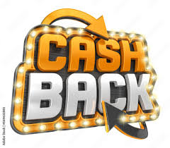 Label Cashback in 3d render realistic Stock Illustration | Adobe Stock