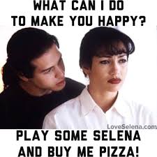 Loveselena Com On Instagram The Perfect Meme For Selenaquintanilla And Pizza Fans Like Selena Quintanilla Jennifer Lopez Selena Selena Quintanilla Perez