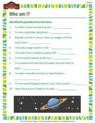Who Am I 3rd Grade Printable Science Worksheet Science Worksheets Geography Worksheets Worksheets For Kids
