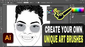 CREATE Your Own UNIQUE Art Brushes in Adobe Illustrator