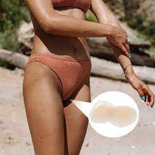 2Pcs Breast Pasties Camel Toe Underwear Women Swimming Sticker Silicone Pad  | eBay