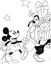 Mickey Friends Christmas Coloring Page Disney Family Christmas Coloring Pages Disney Coloring Pages Mickey Mouse Coloring Pages