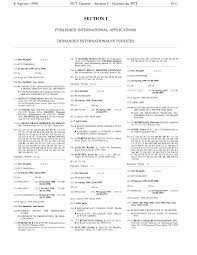 Http Www Wipo Int Edocs Pctdocs En 1999 Pct 1999 14 Section1 Pdf