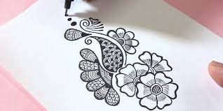  Cara Membuat Doodle Art Bagi Pemula Fariskanurzamanmulyana Simple Doodle Art Seni Menggambar Doodle Sed Simple Henna Simple Henna Tattoo Henna Flower Designs