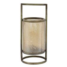 Candle holder gold single head iron geometric candlestick wedding dinner decor. Large Antique Bronze Hurricane Candle Holders Barker Stonehouse