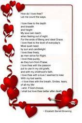 How Do I Love Thee Love You Poems Valentines Poems Love Poems