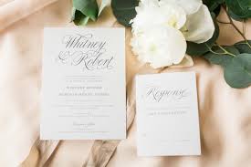 Whitney And Robert S Wedding In Little Rock Air Force Base Arkansas Shine Wedding Invitations
