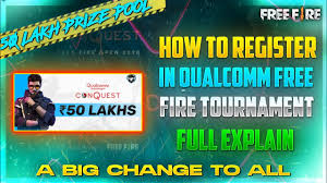 Garena free fire has been very popular with battle royale fans. How To Register Qualcomm Snapdragon Conquest Free Fire Open 2020 Range Stars Youtube