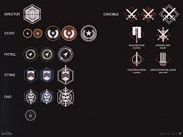 Destiny Iconography 2d Art On Behance Game Icon Coin Icon Iconography