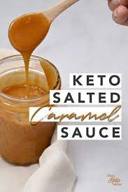 Keto Caramel Sauce With Allulose Recipe Salted Caramel Sauce Low Carb Recipes Dessert Keto Dessert Recipes