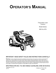 Mtd yard machine clutch adjustment. Mtd 660 Series 13as679g062 Owner S Manual Manualzz