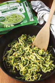 Can you defrost your chicken wing in an air fryer? 10 Minute Zucchini Noodles 3 Ingredients Plus A Bag Of Frozen Zucchini Spirals Gets This Easy Zu How To Cook Zucchini Zoodle Recipes Zucchini Noodle Recipes