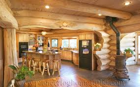 Log Homes Kitchen Dining Image Gallery Bc Canada Log Homes Log Home Kitchens Log Home Interiors