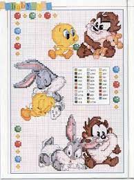 Encantos Em Ponto Cruz Baby Looney Tunes Cross Stitch Baby Disney Cross Stitch Patterns Free Cross Stitch