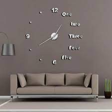Homebyme saved me a lot of time because i was able to achieve the final result before i even started all the interior design work! Diy Grosse Wanduhr Moderne Wand Kunst Home Decor Luxury Interior Design Englisch Buchstaben Rahmenlose Wand Uhr Uhr Diy Enthusiasten Wall Clocks Aliexpress