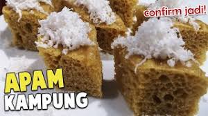 Adalah kuih kesukaan atuk ita. Apam Kampung 3 Bahan Je Sukatan Cawan Youtube