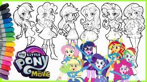Gif gambar animasi & animasi bergerak 100 kartun. Mewarnai Kuda Poni My Little Pony Equestria Girls Colouring Page Compilation Youtube