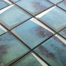 Mosaikfliesen edle gestaltung fur wand und fussboden im bad. Glasmosaik 3d Optik Leonora Blau Turkis