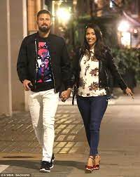 Olivier giroud is an international france team player. Giroud And His Wife Jennifer Enjoy Eating Outdoors And Posing For Selfies During The Romantic Night