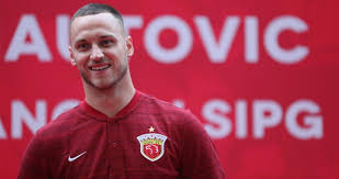 Tattoos, black hair and silicone breasts. Marko Arnautovic Sport360