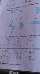 Check spelling or type a new query. 1 2 6 24 2 8 4 3 Tentukan Pecahan Senilai Dari Pecahan Berikut Dengan Bantuan Perkalian 2 8 Brainly Co Id