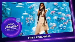 Byliście spragnieni spektakularnych i zaskakujących powrotów ? Spain Melani Garcia Marte First Rehearsal Junior Eurovision 2019 Youtube