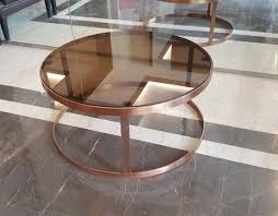 A room & board classic, the slim round coffee table offers a balance of grace and strength. Rose Gold Round Coffee Table Diameter 30 Inch Rs 9500 Piece Super Fine Enterprises Id 20150223230