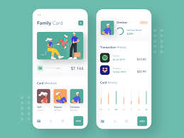 Family Credit Card App Design Inspiration Credit Card App Family Credit