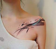 Female chest tattoos lady chest tattoo. Perfect Shoulder Tattoos For Women By Tattolover Medium