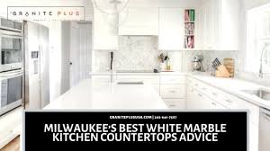 White kitchens do not have to be bland and boring, and a great way to avoid this is to add a touch of bright colors to liven up the mood. Milwaukee S Best White Marble Kitchen Countertops Advice