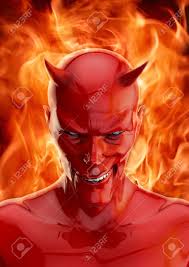 악마는, 붉은 악마와 지옥 웃기만의 3D 렌더링 로열티 무료 사진, 그림, 이미지 그리고 스톡포토그래피. Image 43846006