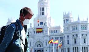 The spanish national flag, the coat of arms and the national anthem. Ø¥Ø³Ø¨Ø§ÙÙØ§ Ø¥ÙÙÙÙ ÙØªØ§ÙÙÙÙØ§ ÙØ´Ø¯Ø¯ Ø§ÙØ¥Ø¬Ø±Ø§Ø¡Ø§Øª Ø§ÙØ§Ø­ØªØ±Ø§Ø²ÙØ© ÙÙÙØ§Ø¬ÙØ© Ø§ÙØ¥ØµØ§Ø¨Ø§Øª Ø¨Ø³ÙØ§ÙØ© Ø¯ÙØªØ§ Ø¨ÙØ§Ø¨Ø© Ø§ÙØ£ÙØ±Ø§Ù