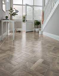 Thoroughly clean a garage's concrete floor and repair cracks and imperfections before installing flooring, especially when applying a coating. Karndean Design Flooring Hallway Ideas Modern Flur Manchester Von Pauls Floors
