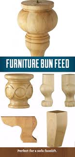 Diy feet at alibaba.com that is meticulously crafted, durable, and trendy in appearance to enhance the aesthetic appeal of your furniture. Wooden Bun Feet Perfect For Adding Class To Dull Chairs And Sofas Http Www Rockler Com Wood Bun Feet Furniture Feet Furniture Fix Furniture Repair