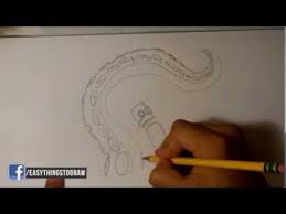 How To Draw Tentacle Easy Drawings Youtube Simple coloring page for toddlers with cute octopus. how to draw tentacle easy drawings